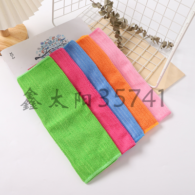 [Xinsun] Thickened Cleaning Cloth Hook Square Towel Household Cleaning Rag Absorbent Not Easy to Lint Beauty Small Tower