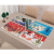 [Xinsun] Christmas Decorative Placemat Creative Color Painted Printed Placemat Heat Proof Mat Dining Table Atmosphere Layout