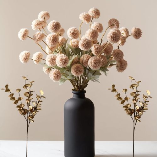 simulation 5-head dandelion home scene layout decoration bouquet props dandelion fake flower cross-border hot selling chrysanthemum