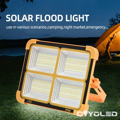 Outdoor Solar Portable Flood Light Solar Spotlight Camping Lantern Outdoor Camping Solar Light Professional