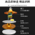 Led Gold UFO Lamp Home Use and Commercial Use Large Area Luminous Energy Saving Bulb E27 Spiral Screw Bulb