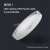New Led Ceiling Light 36W Edge Crystal Cover Surface Mounted Panel Light Ceiling Light High Brightness Square Ceiling Light round