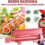 Sushi Mold Cylindrical Rice and Vegetable Roll DIY Sushi Beginner Suit Can Cut Round and Square
