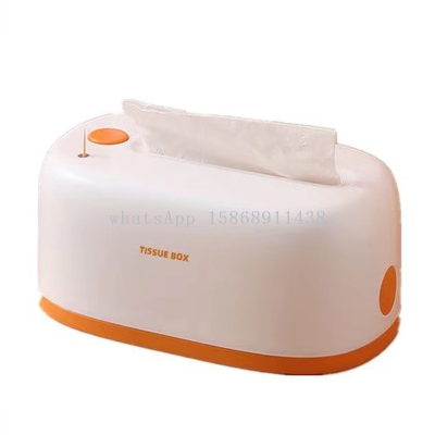 Tissue Box New Multi-functional Creativity 2 in 1 Tissue Box With Automatic Press Out Toothpick Box Living Room Kitchen Utensils