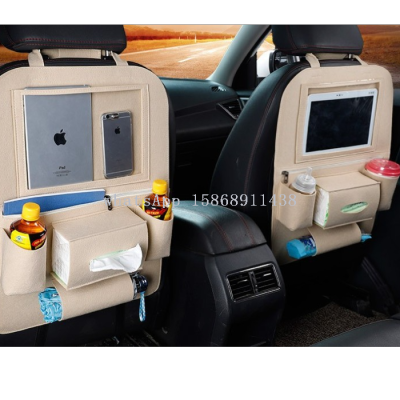 Car Seat Back Buggy Bag Pedants bag Simple Car Load Buggy Bag Hanging Bag Backseat Pocket Shopping Bags