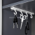  Upside down Hook Push-Pull Gadget Storage Cabinet Top Hook Removable 