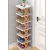 Shoe Rack Plastic Multi-layer Simple Installation Room Living Room Simple Storage Shelf -6 layer