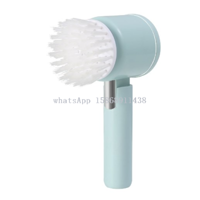 3 in 1 Electric cleaning brush Small kitchen bathroom handheld cleaning brush foldable storage