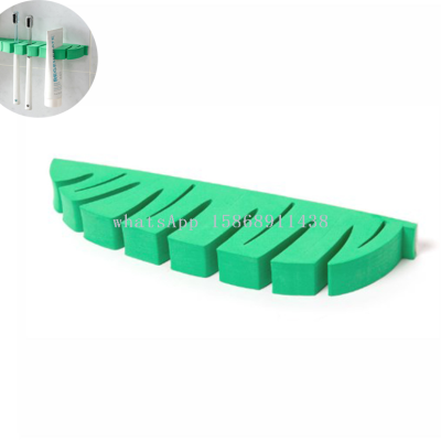 Storage Rack Leaf Shape Suction Wall Storage Makeup Brush Tooth Paste Storage Multi-functional Storagex