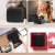 Travel Makeup Case with LED Light Mirror Portable Waterproof Makeup Bag Cosmetic Train Case Organizer Adjustable Divider