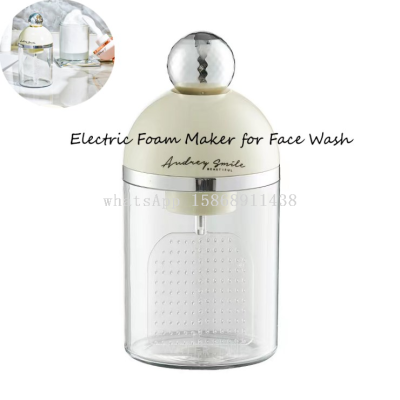 Electric Facial Cleanser Foam Portable Foam Bottle Shampoo Cleaner Mousse Foam Machine Automatic Foam Machine