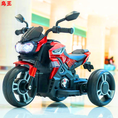 Music Light Boys and Girls Electric Toy Car Children's Electric Motor Baby Stroller Factory Direct Supply