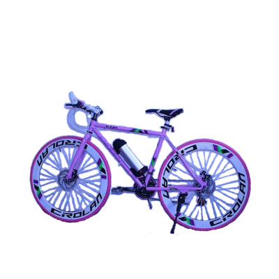 26-Inch Aluminum Alloy Electric Mountain Bike 24-Speed Double Disc Battery Car Lithium Battery Mountain Electric Bicycle