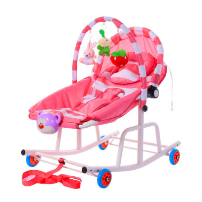 Rocking Chair Multifunctional Rocking Bed Baby Caring Fantstic Product Push-Pull Mobile Stroller Factory Direct Sales