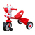 New Toy Steel Frame Baby Carriage Tri-Wheel Bike with Pedal Children Tricycle Baby Stroller 3 Wheels with Light