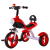 Bicycle 2-6 Years Old Men's and Women's Baby's Stroller Toy with Light Music Three-Wheel Toy Car Children's Tricycle
