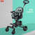 1-2-3 Baby Baby Walking Tool Lightweight Baby Foldable Two-Way Mule Cart Baby Carriage