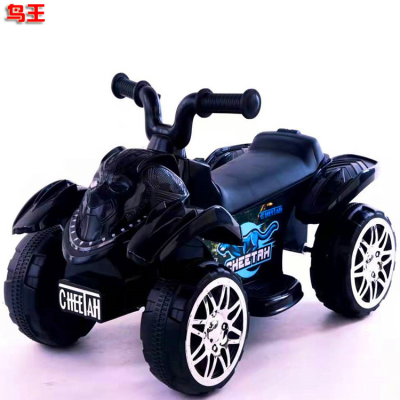 Hot Selling Children's Electric Four-Wheel Motorcycle Children's Electric Riding Mini Children Electric Beach Vehicle