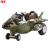 Fashion Design 4-Wheel Aircraft Children's Electric Riding with Music Power Display Children's Aircraft Electric Car