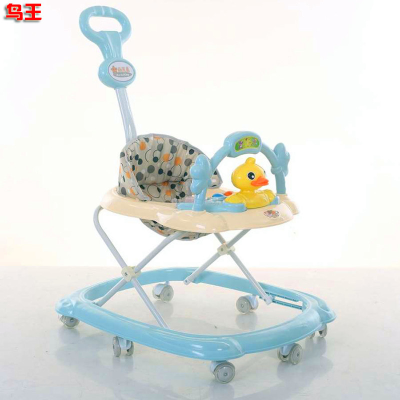 Non-Flip Gift Hand Push Male and Female Baby 6-18 Months Can Sit Walking Frames Baby Children Walker