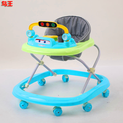 Children's Walkers 8-Wheel round Baby Walker Baby Toddler Scooter Stroller Toy