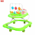Baby Walker with Music/Height Three-Gear Adjustment with Fabric 6 Large Rubber Wheel Baby Walker