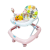 Portable Folding Walker Height Adjustable Removable Seat Cushion Music Baby Walker