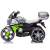 Rechargeable Baby Tricycle Flashing Wheel Bluetooth Boys and Girls Remote Control Toy Car Children Electric Motorcycle