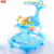 Plastic round Baby Walker with Music and Sunshade Anti-O-Leg Anti-Rollover Children's Walkers