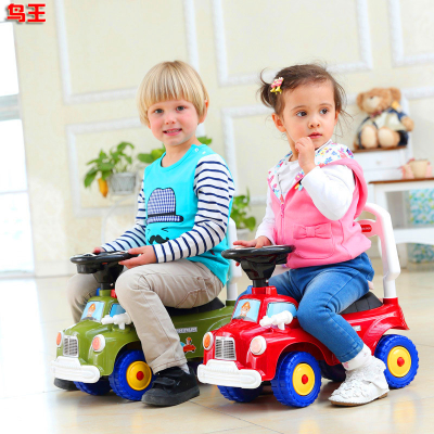 Environmentally Friendly Material Installation Simple Handlebar Music Toy Walker Baby Scooter Children Sliding Toy Car