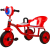 Children's Tricycle Two-Seat Tricycle and Back Pedal 3-Wheel Children's Balance Bicycle and Pedal Wholesale