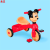 Cute Children's Tri-Wheel Bike Baby Tricycle Children's Three-Wheeled Bicycle