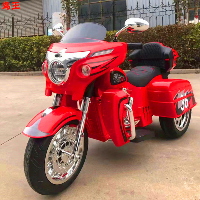 New Baby Battery Car Electric Car Can Sit Children's Motorcycle Double Drive Children's Electric Motor
