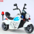 Tricycle Portable Baby Battery Toy Car 2-5 Years Old Boys and Girls Rechargeable Police Car Children's Electric Motor