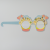 Colorful Little Love Gold Lace Atmosphere Glasses Photo Props Party Props Paper Glasses Glasses