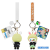 Genuine Rabbit's Fairy Tale Town Keychain Creative Personality Couple Bag Cute Doll Pendant Small Gift Wholesale