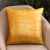 Amazon Ins Hot Sale Home Exclusive for Cross-Border Rich Velvet Snowflake Gilding Pillow Cover Wholesale Sofa Throw Pillow Filler
