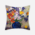 Amazon New Home Soft Decoration Vintage Floral Linen Sofa Office Pillow Cover Cushion Cover