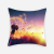 Cross-Border Home Light Color Flowers Home Decorations Pillow Cover to Picture Home Car and Sofa Cushion Cover