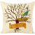Exclusive for Cross-Border American Country Tree Series Linen Pillow Cover Cushion Cover Aliexpress Amazon Ebay
