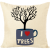 Cartoon Printed Trees Big Backrest Bed Pillow Couch Pillow Waist Cushion Bed Back Cushion Soft Bag Factory Direct Sales