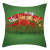 Green Series 2023 New Christmas Pillow Cover Exclusive for Cross-Border Short Plush Throw Pillowcase Bedside Household Supplies