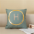 Light Luxury Technology Cloth Sofa Pillow Office Back Seat Cushion Bed Pillow Bay Window Backrest Pillow Cover Cushion Cover