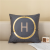 Light Luxury Technology Cloth Sofa Pillow Office Back Seat Cushion Bed Pillow Bay Window Backrest Pillow Cover Cushion Cover