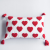 new wedding series love loop velvet pillow cover fresh festive cushion cover sofa lumbar cushion cover in stock supply