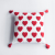 new wedding series love loop velvet pillow cover fresh festive cushion cover sofa lumbar cushion cover in stock supply