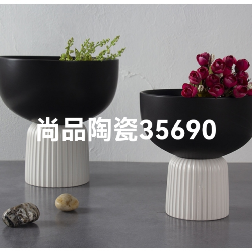 Creative Ceramic Vase Home Decorative Crafts Decoration Ceramic Vase