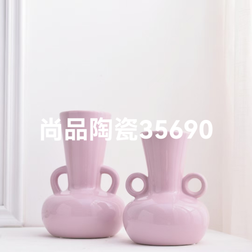 Creative Workshop Ceramic Vase Soft Outfit Crafts Decorative Ceramic Vase Decoration Flower Holder