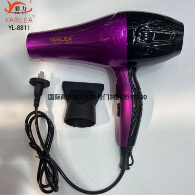Yarlea New Hair Dryer High-Power Hot and Cold Three-Gear Wind Speed Adjustable Hair Dryer Hair Dryer 220V/110V