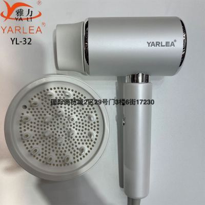 Yarlea Hair Dryer Double-Air Mouth High-End Color Box Hair Dryer Quick-Cooling Three-Gear Wind Speed Adjustable High-Power Hair Dryer